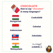 chocolate learning languages learn a new language language