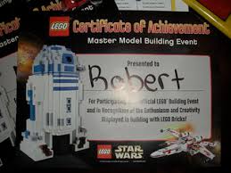 Magazine certificate lego in promenada mall bucuresti, sun plaza. Lego Certificate Of Achievement Master Builder Event Flickr