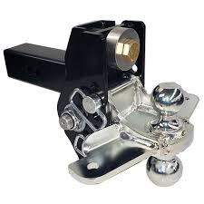 Using a gooseneck hitch as opposed to a fifth wheel is a cheaper and more easier to install option for hauling heavy trailer loads with your truck. Ghost Cushion Hitch Combo Ball Mount W Sway Bar Tabs