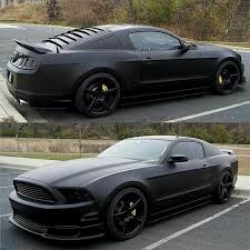 Matte Black Mustang Gt 5 0 Black Mustang Gt Black Mustang Matte Black Mustang