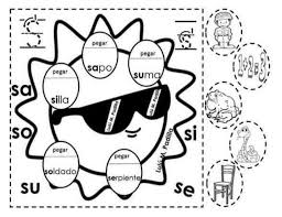 Material interactivo de sílabas para preescolar y primaria. Material Interactivo De Silabas Para Preescolar Y Primaria 026 Silabas Trazos De Letras Preescolar