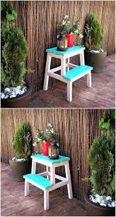 Pallet Garden Decor Table Wood Pallet Furniture Wood Pallets Diy Furniture Easy