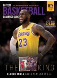 Select baseball magazines you need from beckett media and get attractive discounts. Beckett Basketball Card Price Guide 27 2019 Edition By Beckett Media Paperback Barnes Noble