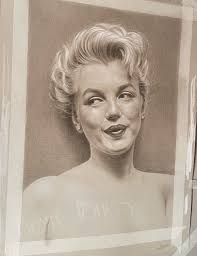 Limited print taken from my original pastel drawing of Marilyn Monroe