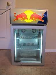 Want to learn more about the world of red bull? Red Bull Mini Fridge Refrigerator Cooler With Lock Man Cave Energy Drink 424121344