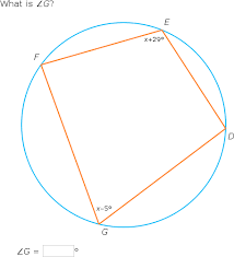 So if you are asked to work out a missing angle in a quadrilateral then add up the 3 angles that are given and subtract this answer from 360. Ixl Angles In Inscribed Quadrilaterals Year 12 Maths Practice