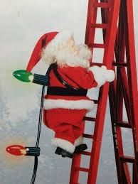 The included arm and clamp allows you to attach santa's ladder to any tree or lean him against a wall for easy display. Pin On Searching For Christmas Items