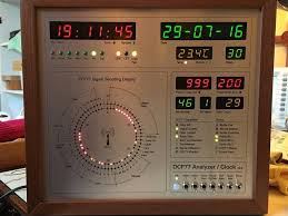 Dcf77 Analyzer Clock V2 0 Clock Arduino Projects Iot Projects