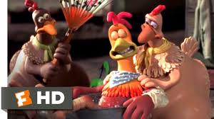 The chicken gets its head chopped off, the other chickens hear the sickening thud of the ax. Chicken Run 2000 Flight School Scene 4 10 Movieclips Youtube