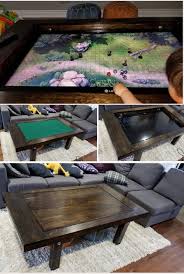 Oc I Built My First D D Poker Coffee Table Dnd In 2020 Gaming Table Diy Dnd Table Coffee Table