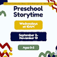Storytime at the Library! (Ages 0-5) event image