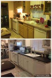 The following tips are also recommended by painting pros. Pin By Amanda Simmons On Kitchen Ideas Mobile Home Kitchen Cabinets Mobile Home Kitchen Prefab Kitchen Cabinets
