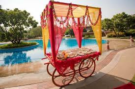 Destination Wedding With A Ton Of Steal Worthy Ideas Indian Wedding Decorations Wedding Decorations Mehndi Decor
