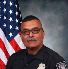 Georgia police officer shot at gas station