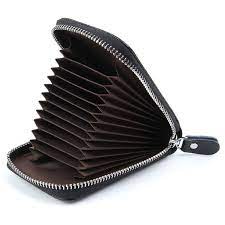 Genuine leather wallet for women long id card holder, credit cards, purse brown. Credit Card Holders Women Ladies Leather Credit Card Wallets For Women Credit Card Holder Women Rfid Protector Black Buy Online In Dominica At Dominica Desertcart Com Productid 66952553