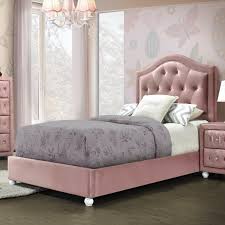 It's designed to fit perfectly with our… Acme Furniture Reggie 30820t Glam Style Twin Upholstered Bed With Tufting Corner Furniture Upholstered Beds