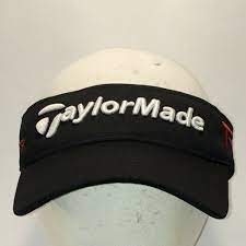 Taylormade Golf Visor Hat Black White Baseball Cap Mens Visors Hats T28 Ag8150 Visor Casual Taylormade Taylormadeh White Baseball Cap Golf Visor Mens Visor