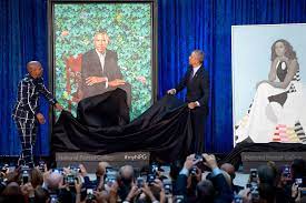 Discover how to experience these remarkable works in our galleries this summer. The Obamas Official Portraits Unveiled At National Portrait Gallery Vanity Fair