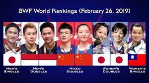 She won five super series titles consecutively in 2016 and 2017, and. Bwf Ranking System