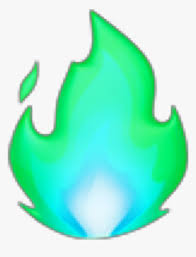 The fire emoji is also called the flame, hot, or lit emoji. Fire Fuego Lightblue Celeste Green Verde Emoji Freetoedit Green Fire Emoji Hd Png Download Transparent Png Image Pngitem