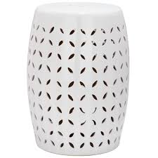 Black And White Garden Stool Overstock Com Online Shopping Bedding Furniture Electronics Jewelry Clothing More Ceramic Garden Stools White Garden Stools Ceramic Stool