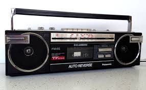Vintage Panasonic Boombox Black Rx Fm45 Stereo Cassette Recorder Portable Emerson Radio Cassette Boombox Cassette
