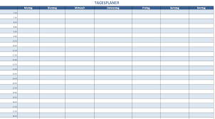 Egal ob in der uni oder im büro: Excel Terminplaner Vorlagen Kostenlos
