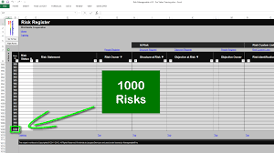 Set up your risk register. Risk Template In Excel Features Walkthrough