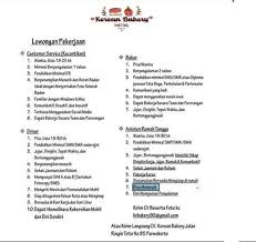 Lowongan kerja restaurant & hotel terbaru februari 2021 temukan loker yang sesuai dengan lokasi, pendidikan dan minat anda. Lowongan Kerja Sebagai Baker Maret 2021