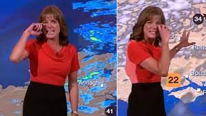 Louise lear is a british tv personality. Louise Lear Has Laughing Fit During Bbc Weather Broadcast Daily Mail Online
