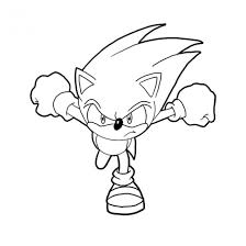 Coloriage sonic 12 dessin intended for coloriage sonic. Coloriage Sonic Fonce Dessin Gratuit A Imprimer