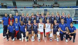Das russische starensemble meldet sich in satz vier eindrucksvoll zurück und gewinnt den durchgang unangefochten mit 25:14. Volleyballnationalmannschaft Der Frauen Auf 10 Platz Des Cev Kroatien Nachrichten