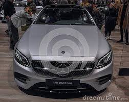Switzerland Geneva March 9 2019 Mercedes Benz E 450 4 Matic Coupe The 89th International Motor Show In Geneva From 7th To 17th O Benz E Mercedes Benz Benz