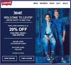 In Store 20 Off Store Levis Scope Entire Store Coupon Code Hello20 Ends On 10 17 16 Get More Deals Local Coupons Online Coding Store Coupons