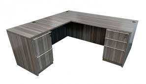 Desk:52.7w x 23.6 d x 29.5h side cabinet:13.8w x23.6d x 47.2hcolor: L Shaped Desks Desks Office Furniture Madison Liquidators