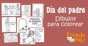 Podrás descargarlos e imprimirlos y preparar un regalo muy especial para tu papá. Dibujos Para Colorear Dia Del Padre