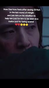 Gi Hun Staring at Dae Ho Let Him Eat His Potatoe