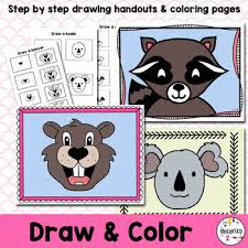 Some animals are easier to draw than others. How To Draw Step By Step Animals Worksheets Teaching Resources Tpt