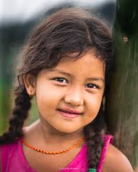 Tiny faces of Nepal. -September2024 Shot