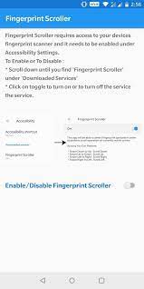 To quickly turn your phone to sleep, just tap the sensor. Fingerprint Scroll Oneplus 5t 1 0 Apk Download Com Graymamba Sample Fingerprintscroller Apk Free