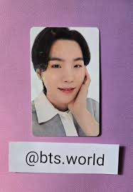 BTS SUGA Agust D D-Day Japan Lucky Draw Holo Photocard