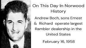 Boch Business A Family Affair-This Day In Norwood History-February 16, 1958 