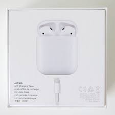 Apple Airpods White Mmef2am A Genuine Airpod Retail Box Apple Accessories Retail Box Apple