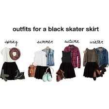 Designer Clothes Shoes Bags For Women Ssense Black Skater Skirts Fashion Cute Outfits