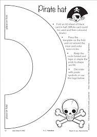 Freebie Friday Pirate Hat Download Pirate Hat Template Pirate Hats Pirate Template