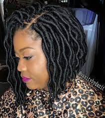 13 Chic Ways To Wear And Style Curly Faux Locs Curlyfaux Hairstyle Curlyhair Bob Braids Hairstyles Curly Faux Locs Faux Locs Hairstyles