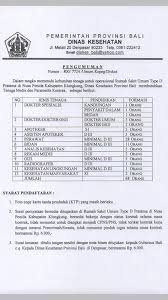 Memiliki strttk yang masih aktif. Rumah Sakit Rs Pratama Di Nusa Penida Lowongan Bidan Perawat Facebook