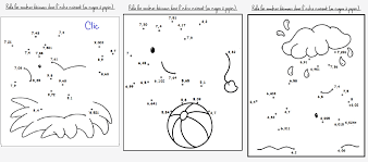 Point A Relier Ranger Les Nombres Decimaux Les Nombres Decimaux Points A Relier Decimale