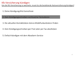 Es lohnt sich, jeden herbst zu prüfen, ob deine autoversicherung noch gut und günstig ist. Kfz Versicherung Kundigen