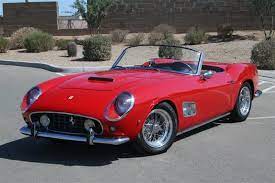 As a sports car, the gto was designed to attain maximum speeds in record. Ferrari 250 Gt California Spyder